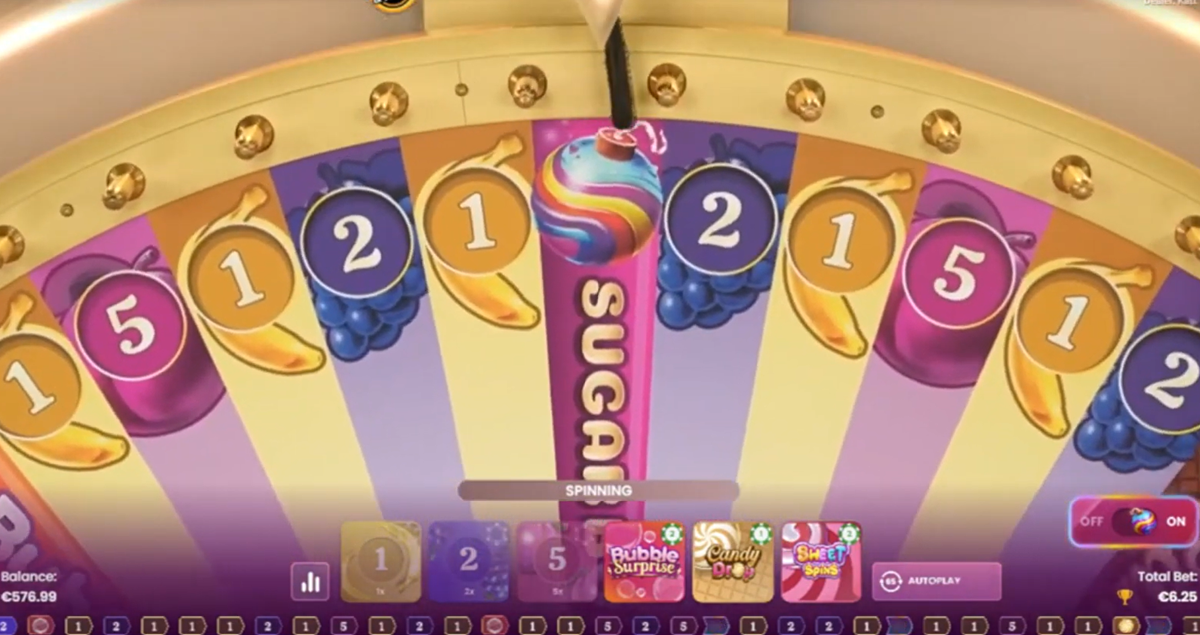 Sweet Bonanza CandyLand - Wheel